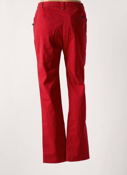Pantalon droit stretch taille normale rouge MAT DE MISAINE femme