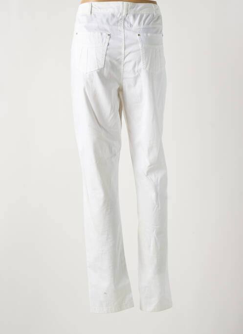 Pantalon droit blanc CISO pour femme