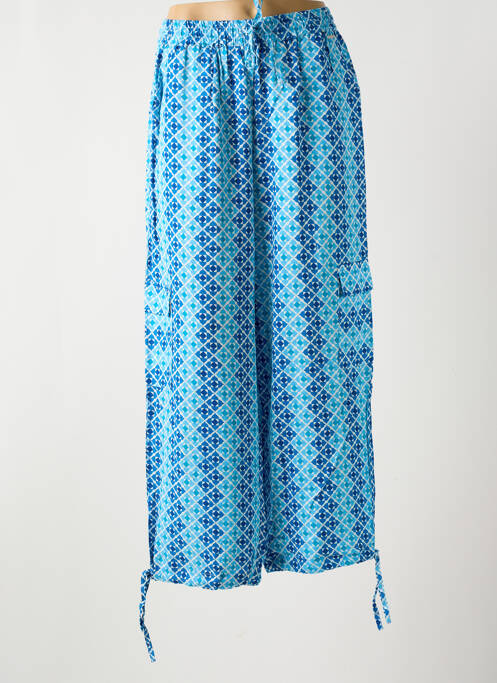 Pantalon droit bleu AGATHE & LOUISE pour femme