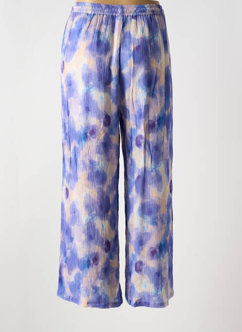 Pantalon droit bleu AGATHE & LOUISE pour femme