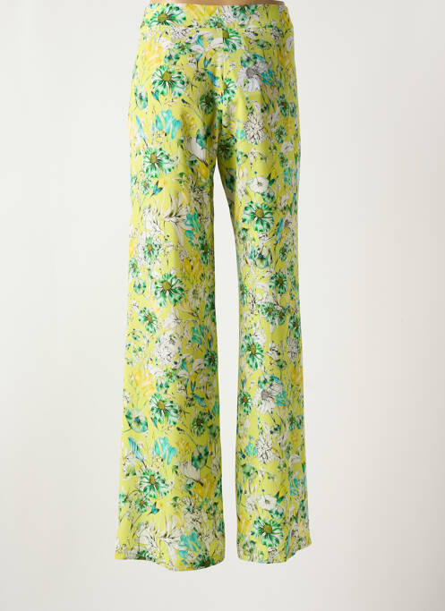 Pantalon droit vert ANDAMIO femme