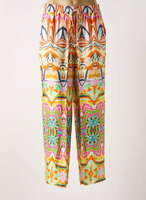 Pantalon large orange BARILOCHE pour femme