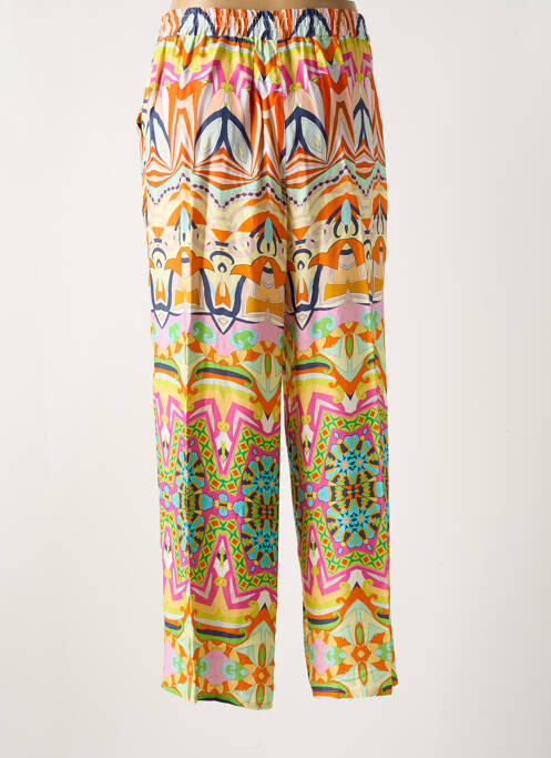 Pantalon large orange BARILOCHE pour femme