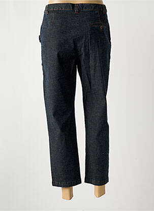 Pantalon 7/8 stretch taille normale bleu MAT DE MISAINE femme