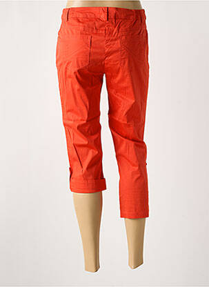 Pantacourt stretch taille normale rouge AGATHE & LOUISE femme