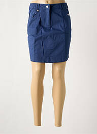 Jupe courte poches bleu AGATHE & LOUISE femme