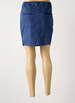 Jupe courte poches bleu AGATHE & LOUISE femme