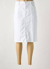 Jupe mi-longue blanc FRED SABATIER pour femme seconde vue