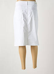 Jupe mi-longue blanc FRED SABATIER pour femme seconde vue