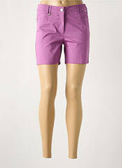 Short violet AGATHE & LOUISE pour femme seconde vue