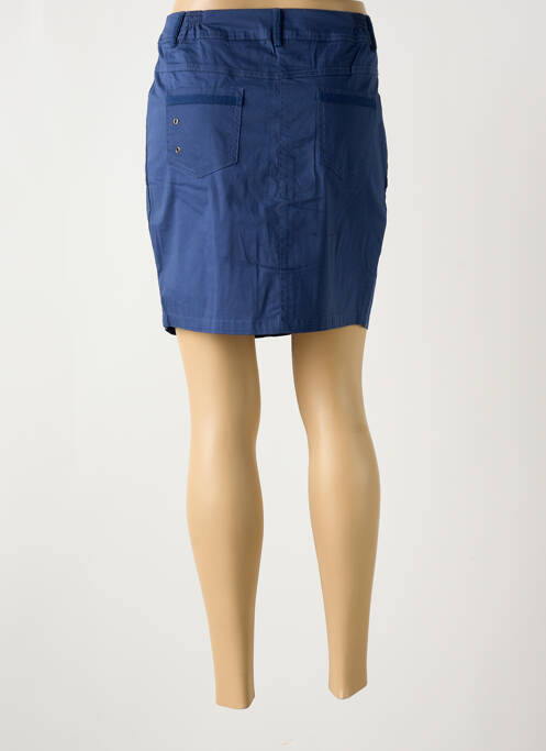 Jupe courte bleu AGATHE & LOUISE pour femme