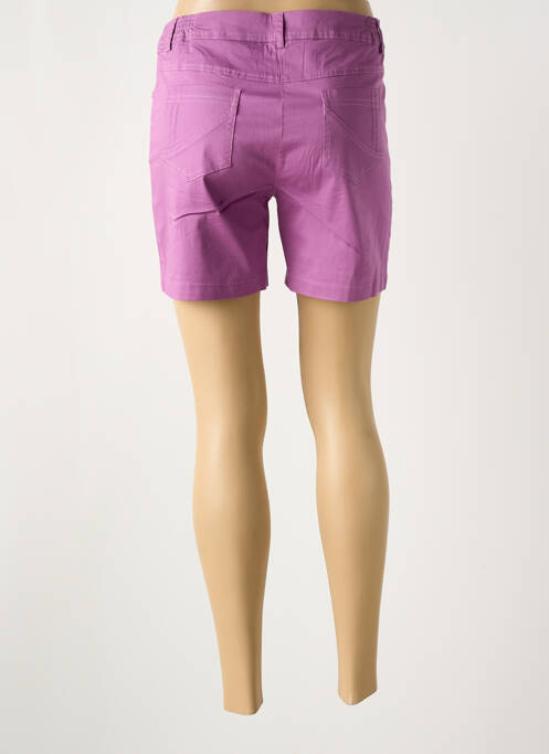 Short violet AGATHE & LOUISE pour femme