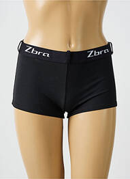 Short taille normale taille normale noir ZSPORT femme