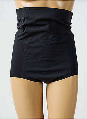 Culotte gainante tissage popeline noir WACOAL femme