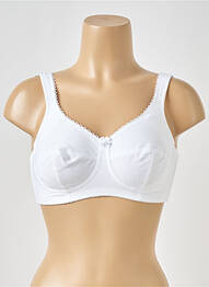 Soutien-gorge sans armature haut soutien-gorge emboitant blanc PIEGE femme