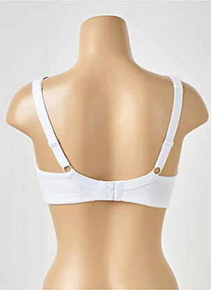 Soutien-gorge sans armature haut soutien-gorge emboitant blanc PIEGE femme