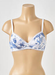 Soutien-gorge sans armature haut soutien-gorge balconnet blanc ANTIGEL femme