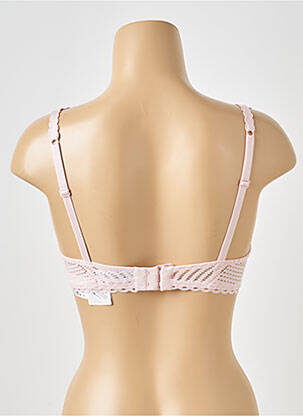 Soutien-gorge sans armature haut soutien-gorge balconnet rose ANTIGEL femme