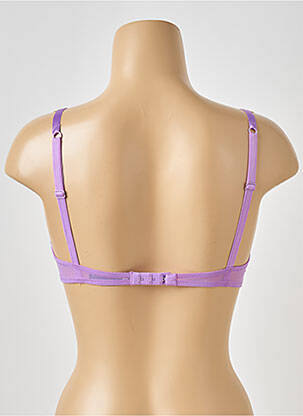 Soutien-gorge légère et transparente haut soutien-gorge emboitant violet IMPLICITE femme