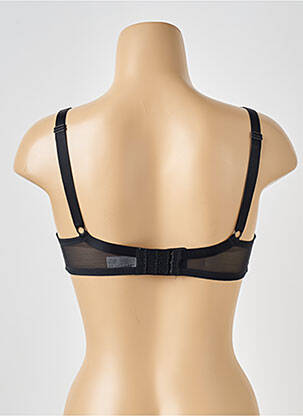 Soutien-gorge tissage tulle haut soutien-gorge emboitant noir HUIT & HUIT femme