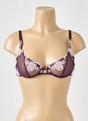 Soutien-gorge haut soutien-gorge balconnet haut soutien-gorge balconnet violet LEJABY femme