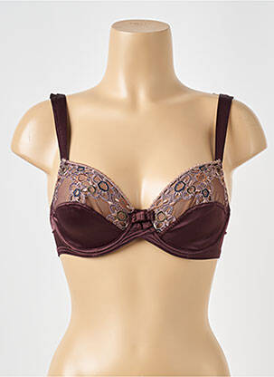 Soutien-gorge haut soutien-gorge emboitant haut soutien-gorge emboitant marron LOU femme