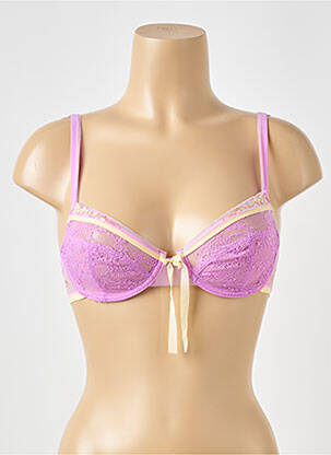 Soutien-gorge haut soutien-gorge balconnet haut soutien-gorge balconnet rose LOU femme