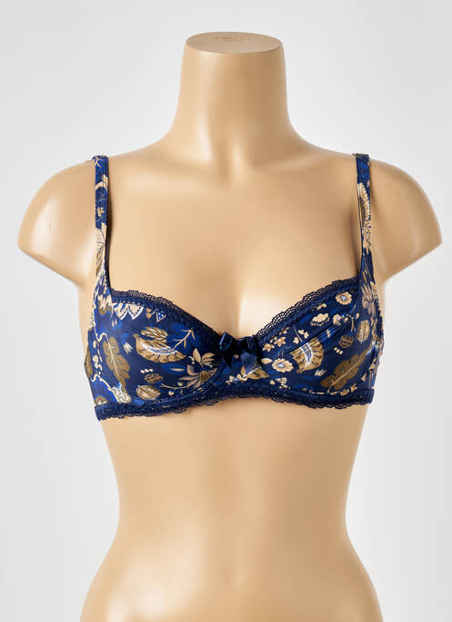 Soutien-gorge haut soutien-gorge balconnet haut soutien-gorge balconnet bleu ANTIGEL femme