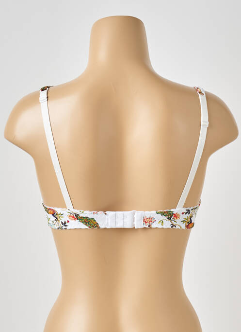 Soutien-gorge blanc PIEGE pour femme