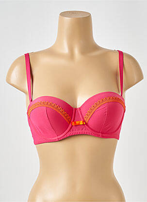 Soutien-gorge haut soutien-gorge moulé haut soutien-gorge moulé rose LOU femme