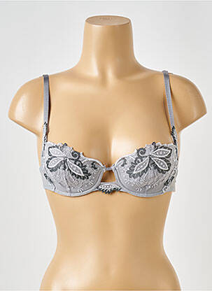 Soutien-gorge haut soutien-gorge balconnet haut soutien-gorge balconnet gris MAISON LEJABY femme