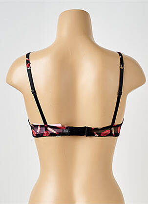 Soutien-gorge tissage tulle haut soutien-gorge emboitant noir ANTIGEL femme