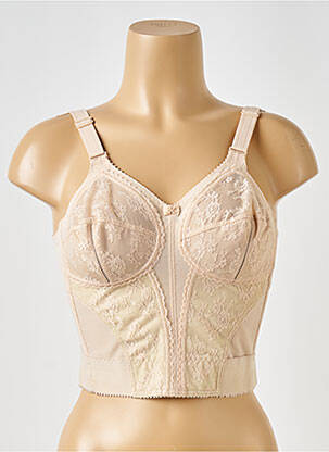 Soutien-gorge tissage dentelle haut soutien-gorge emboitant chair TRIUMPH femme