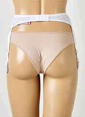 Guêpière/Porte-jarretelle blanc ANTINEA pour femme seconde vue