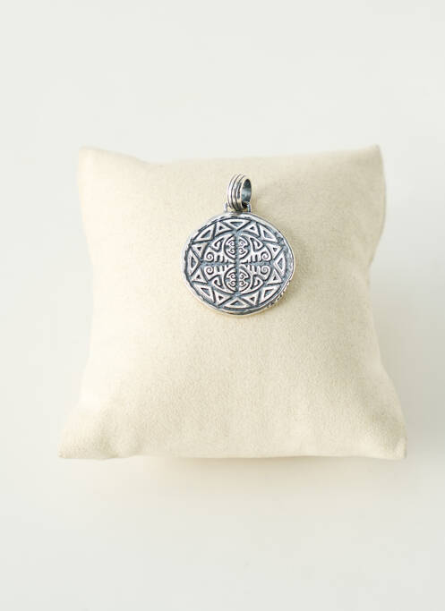 Pendentif argent TATA GISELE pour homme