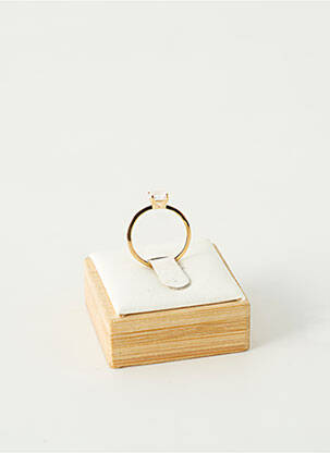 Bague ornement oxyde de zirconium or TATA GISELE femme