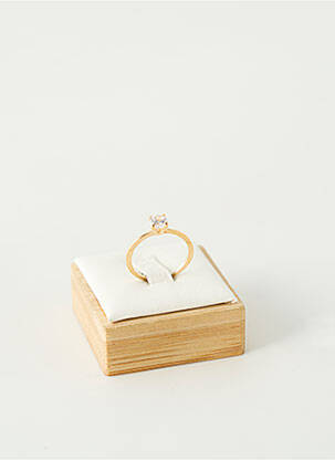 Bague ornement oxyde de zirconium or TATA GISELE femme