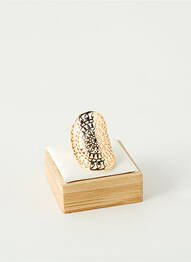 Bague matériaux plaqué or or TATA GISELE femme