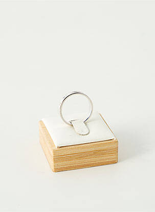 Bague ornement oxyde de zirconium argent TATA GISELE homme