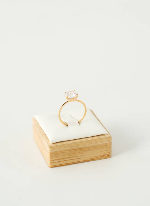Bague ornement oxyde de zirconium or TATA GISELE femme