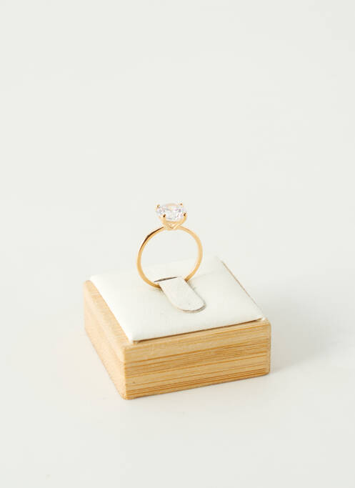 Bague ornement oxyde de zirconium or TATA GISELE femme