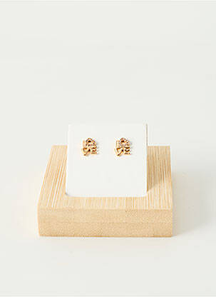 Boucles d’oreilles matériaux plaqué or or TATA GISELE femme