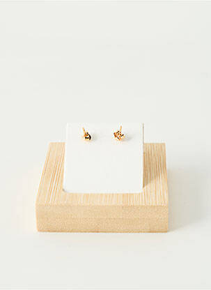 Boucles d’oreilles matériaux plaqué or or TATA GISELE femme
