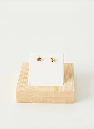 Boucles d’oreilles matériaux plaqué or or TATA GISELE femme
