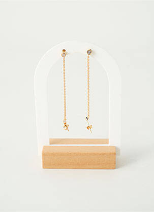 Boucles d’oreilles matériaux plaqué or or TATA GISELE femme