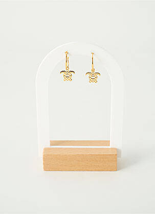 Boucles d’oreilles matériaux plaqué or or TATA GISELE femme