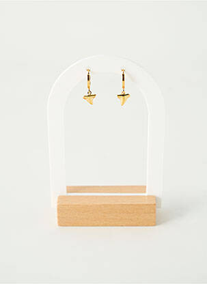 Boucles d’oreilles fermeture fermoir créole or TATA GISELE femme