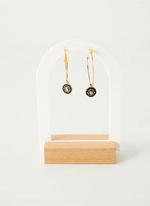 Boucles d’oreilles matériaux plaqué or or TATA GISELE femme