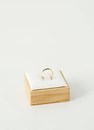 Boucle d'oreille mono matériaux plaqué or or TATA GISELE femme