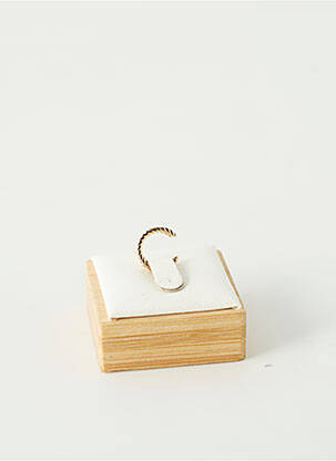Boucle d'oreille mono matériaux plaqué or or TATA GISELE femme